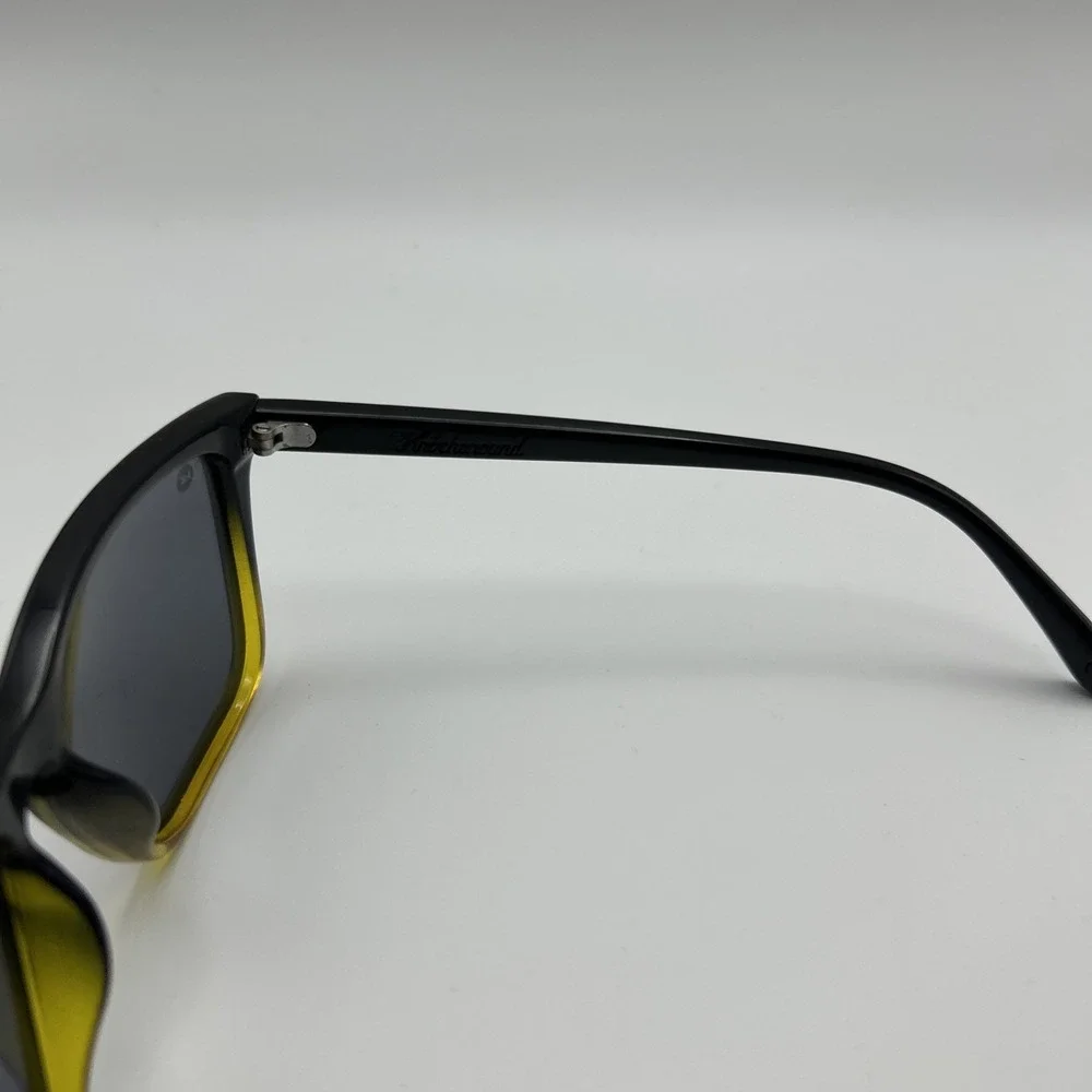 Knockaround Fast Lanes Sunglasses Black Fade To Brown Polarized Used